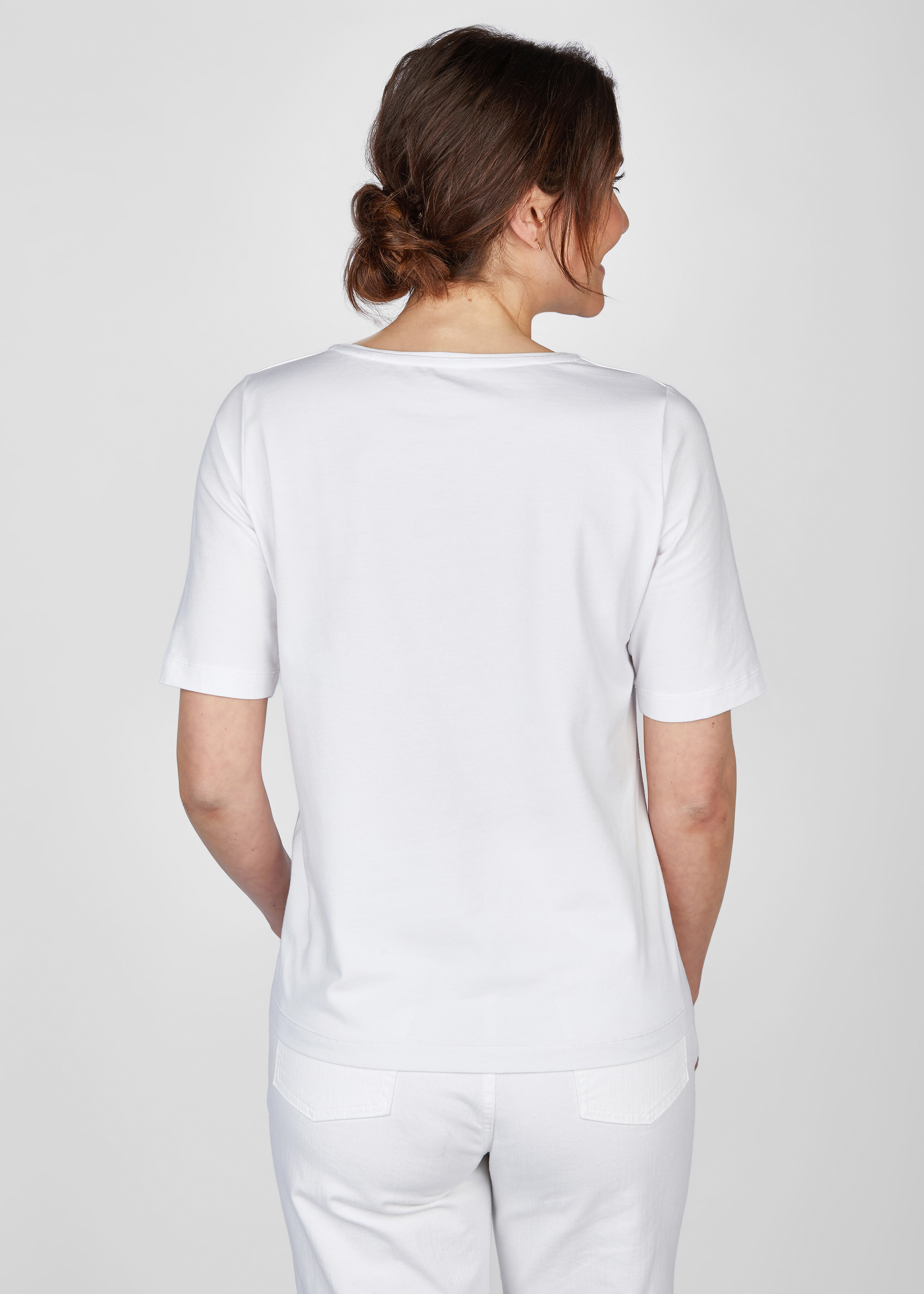 T-Shirt mit stilvollem Frontprint