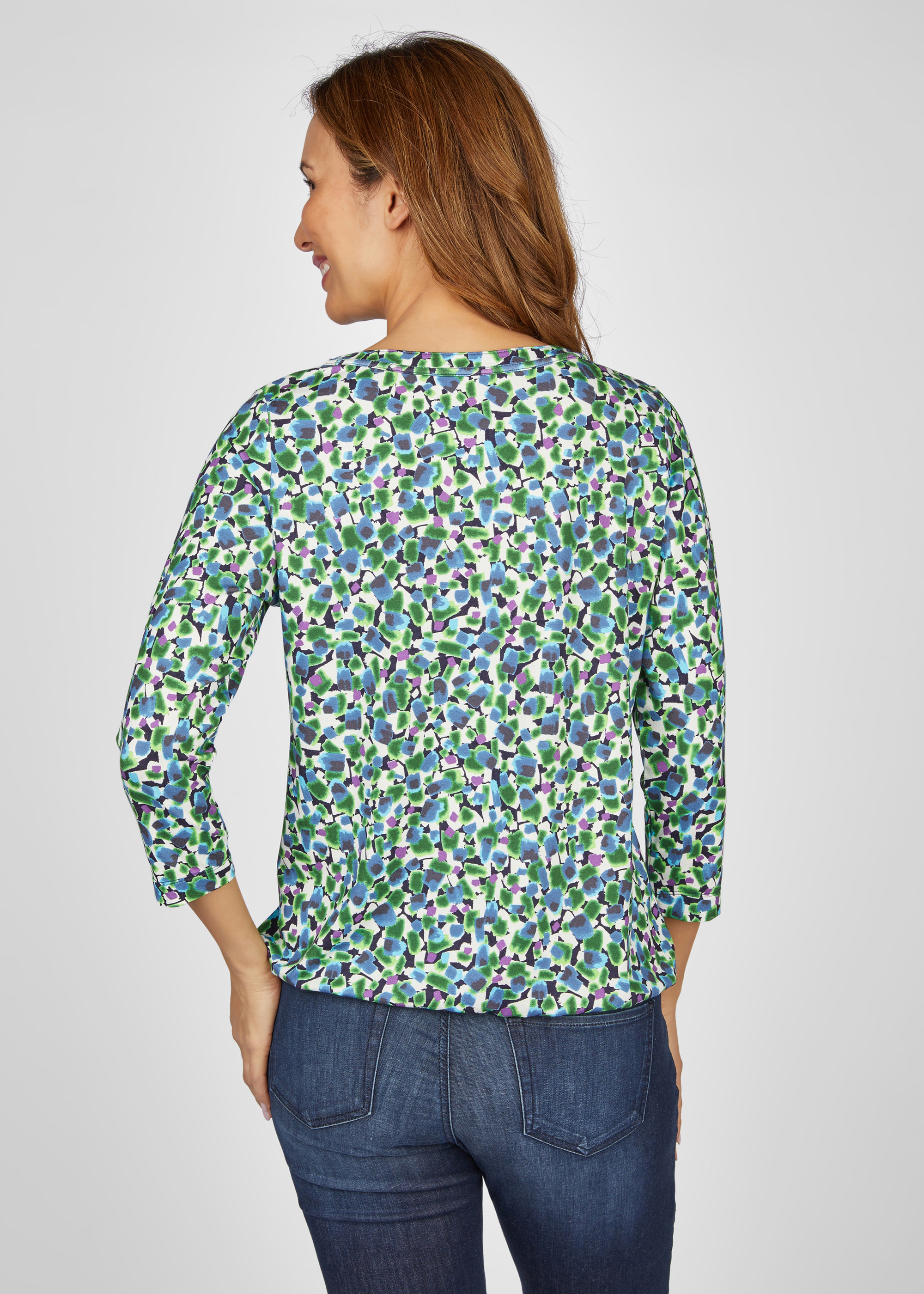 Shirt mit Allover-Muster