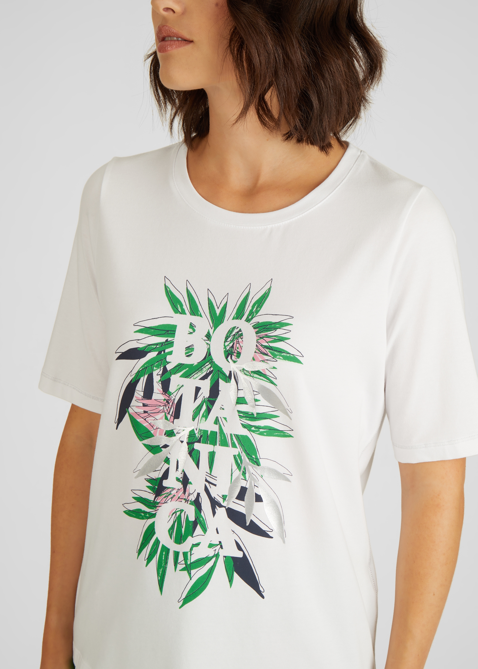 T-Shirt mit floralem Design