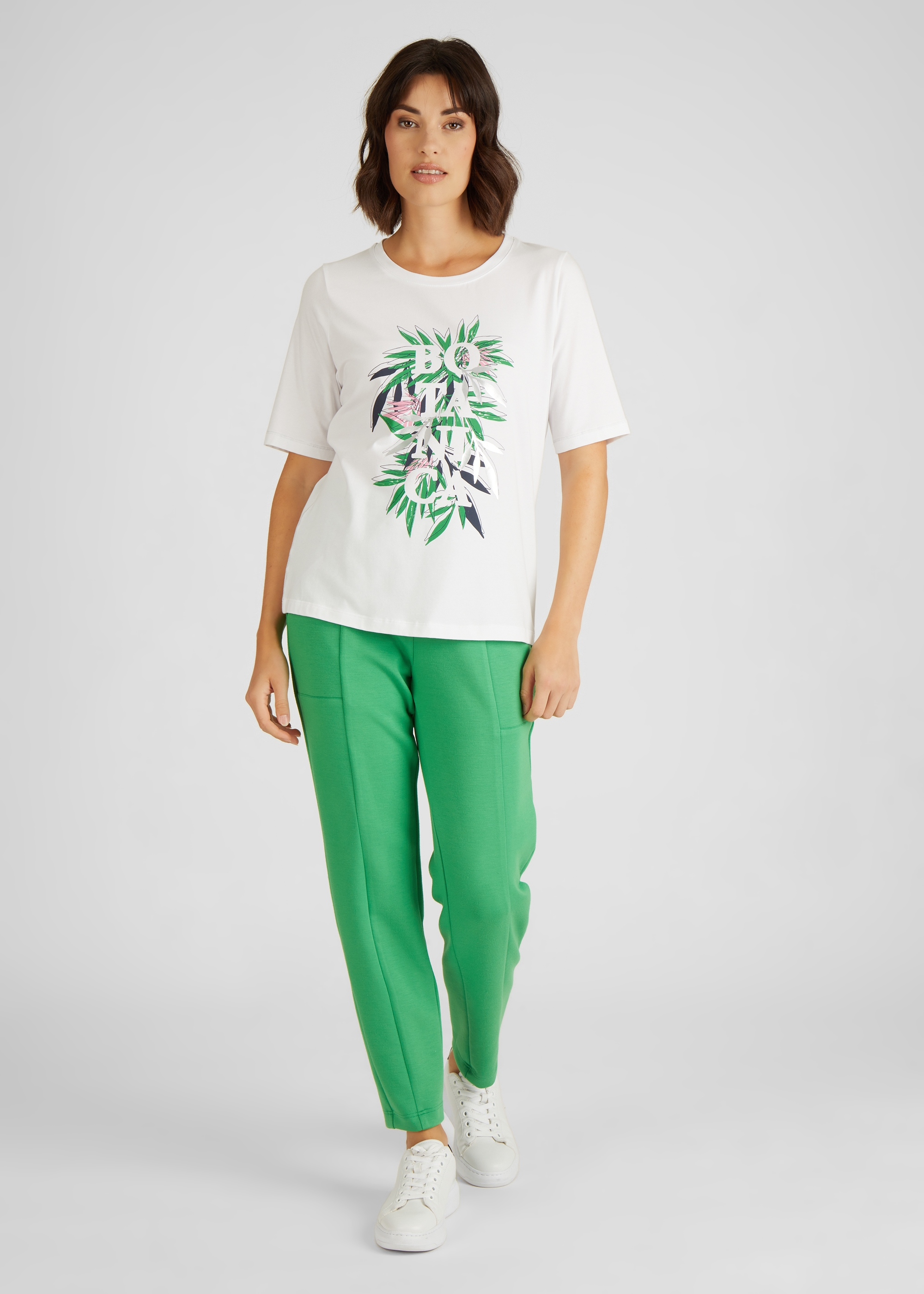 T-Shirt mit floralem Design
