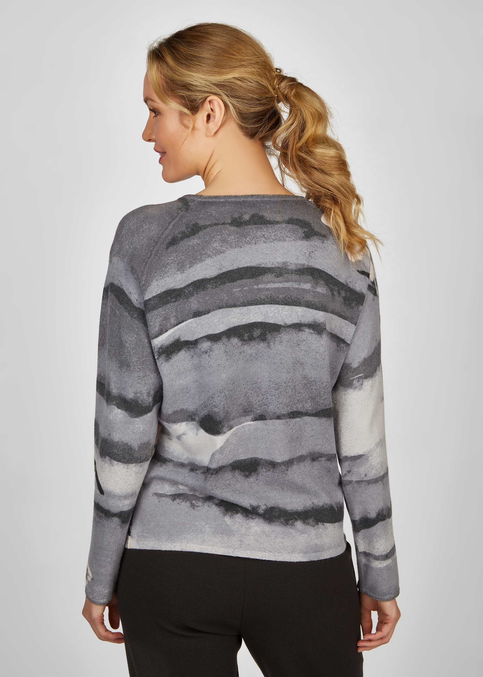 Pullover mit Platzierter Print